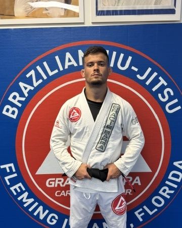 Professor Hector, black belt instructor at Gracie Barra Fleming Island FL